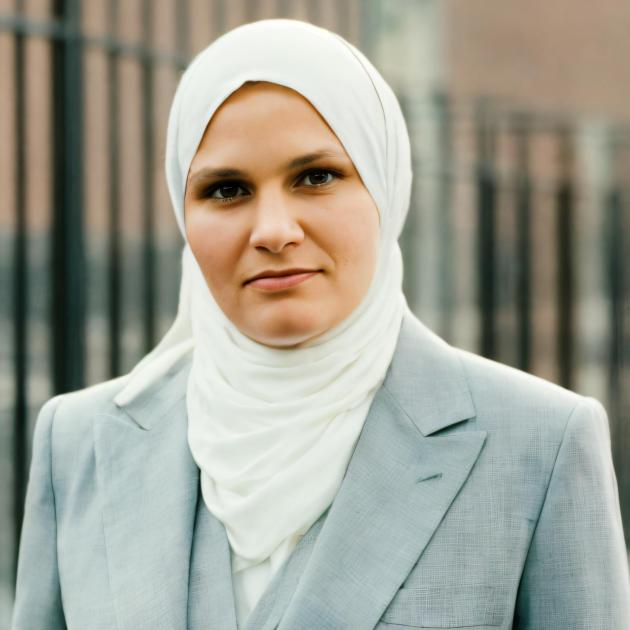 Women wearing a burka