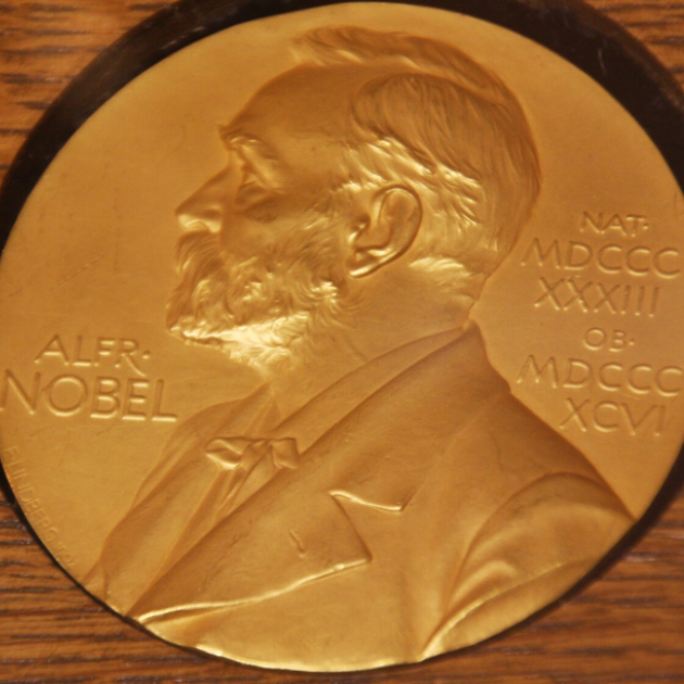 Nobel peace prize medal