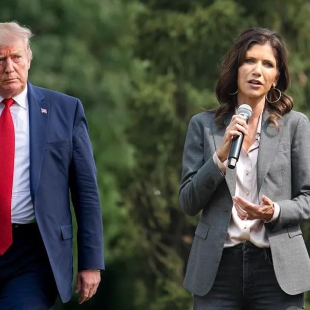 Trump and Noem