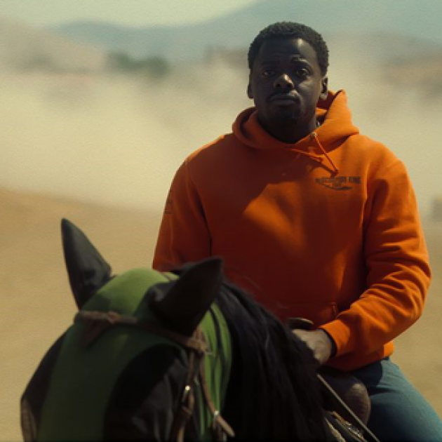 Black man on a horse