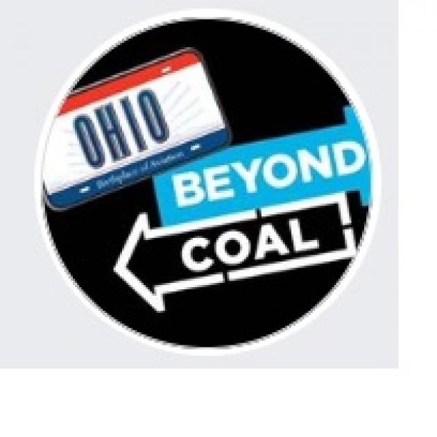 Circle with words Ohio Beyond Coal