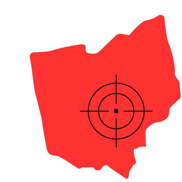 Ohio with a target on it