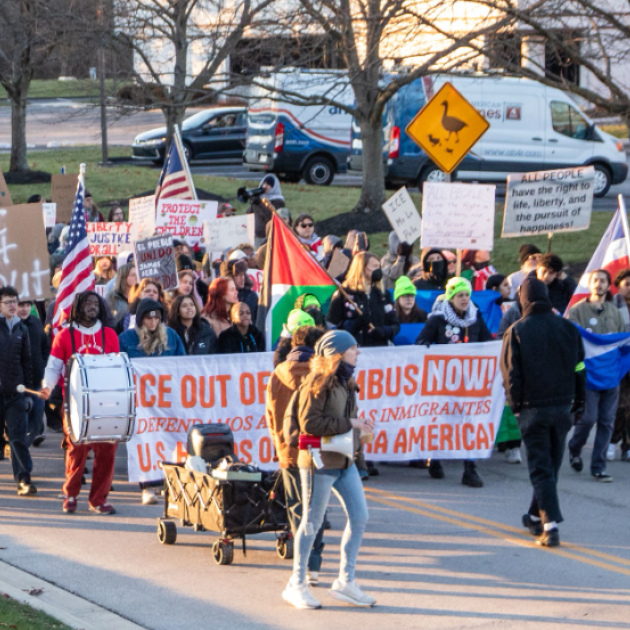 Long march against ICE