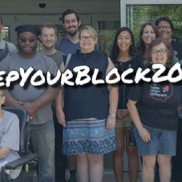People posing and words Repyourblock2020