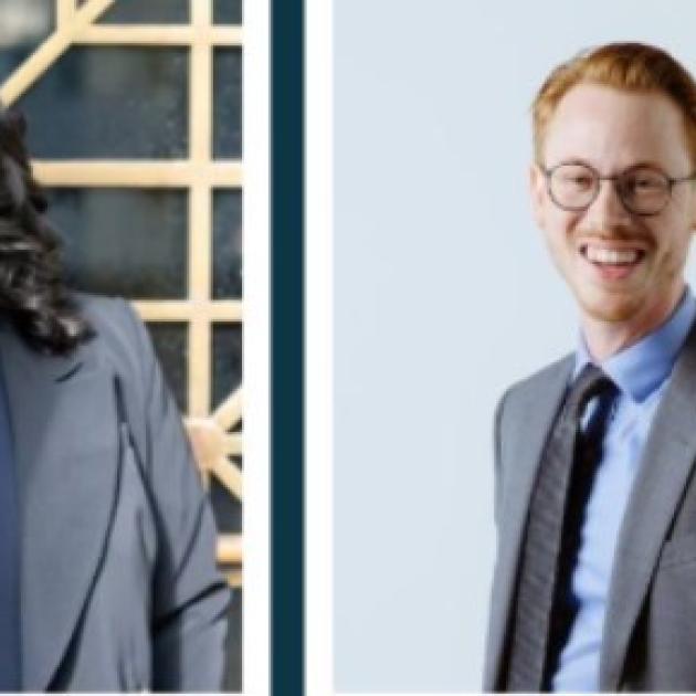 Tiara Ross and Jesse Vogel