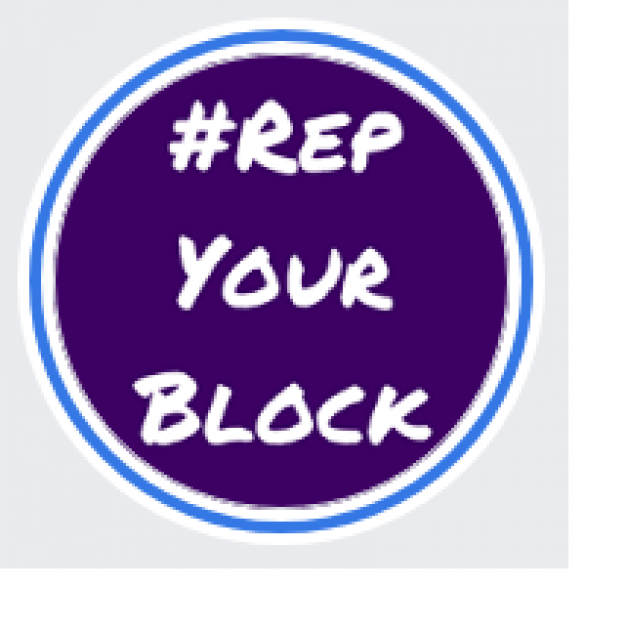 Rep your block logo