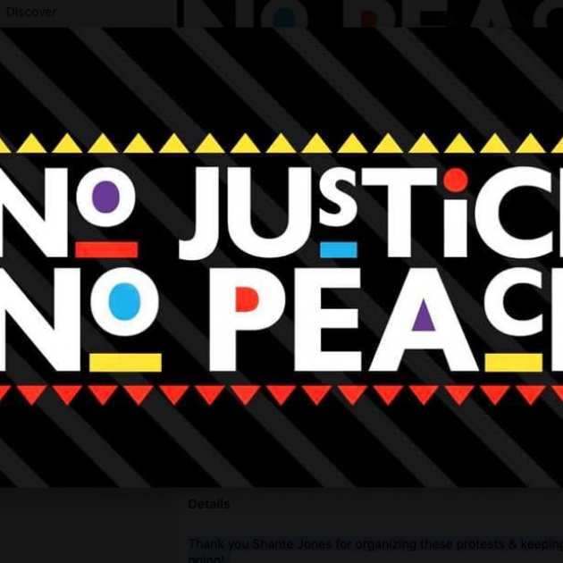 No justice no peace