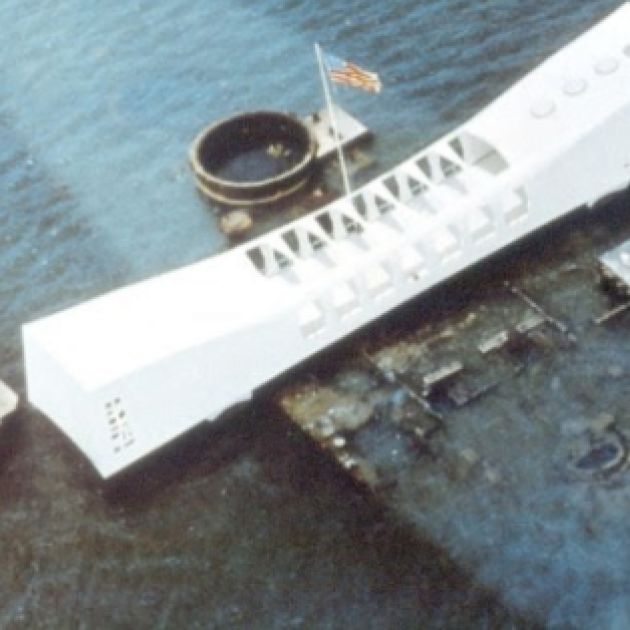 Ship in Pearl Harbor