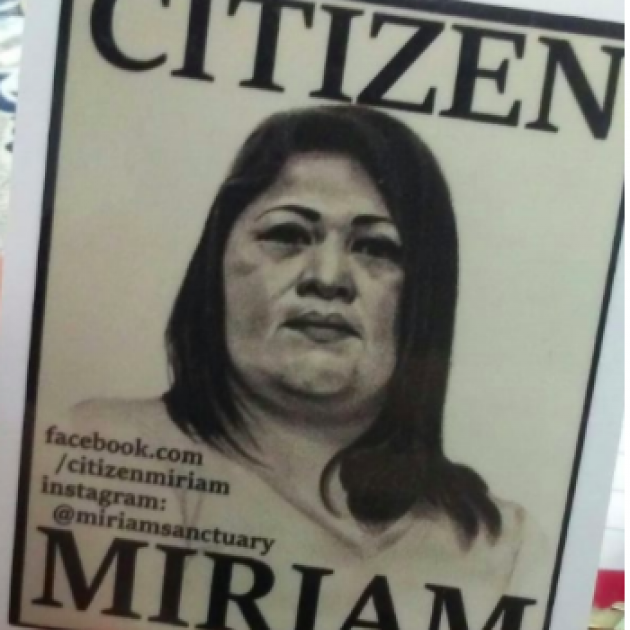 Miriam Vargas and words Citizen Miriam