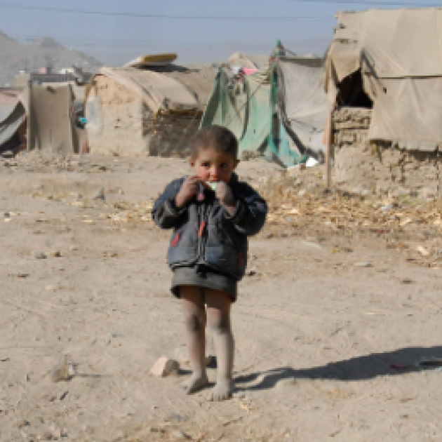 Young Afghan boy