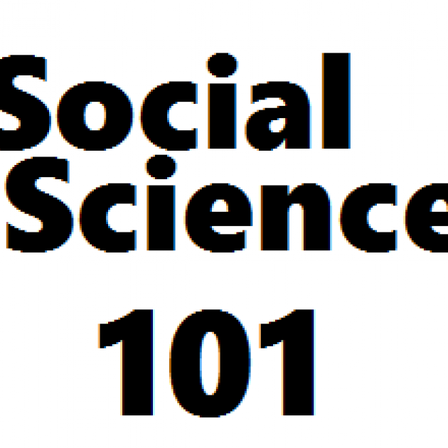 The words Social Science 101