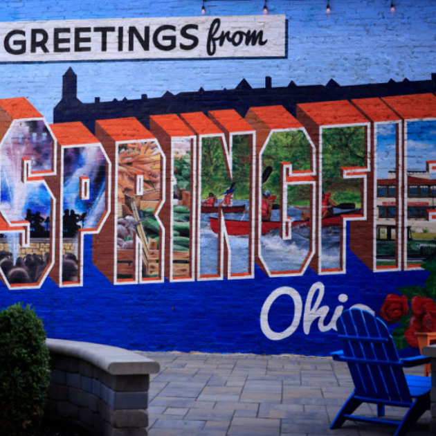 Welcome to Springfield sign