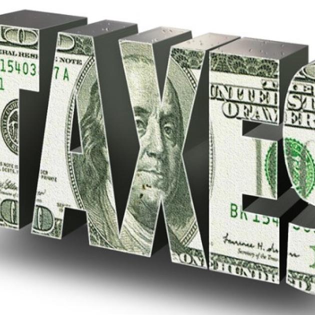The word taxes made out of money