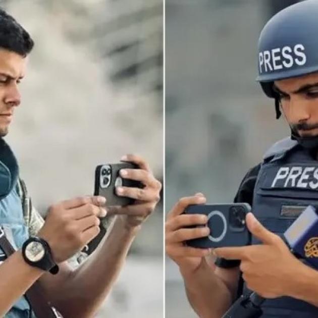 Two journalists