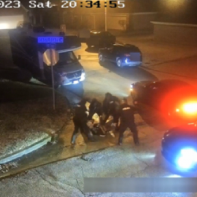 Police beating Tyre Nichols