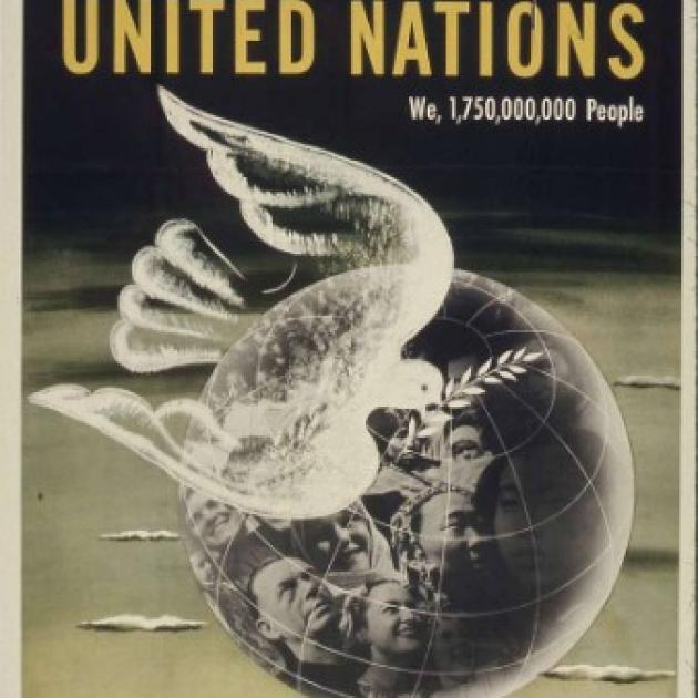 UN peace poster