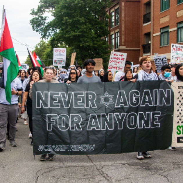 Gaza war protest