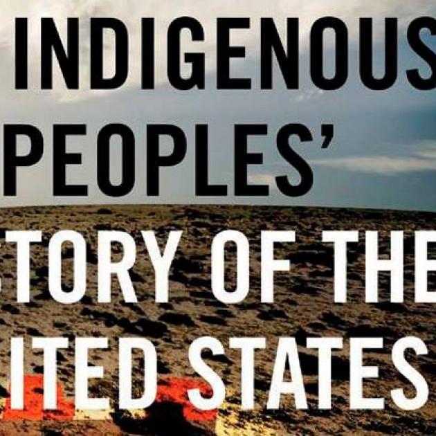 The words Indigenous people's history of the United States