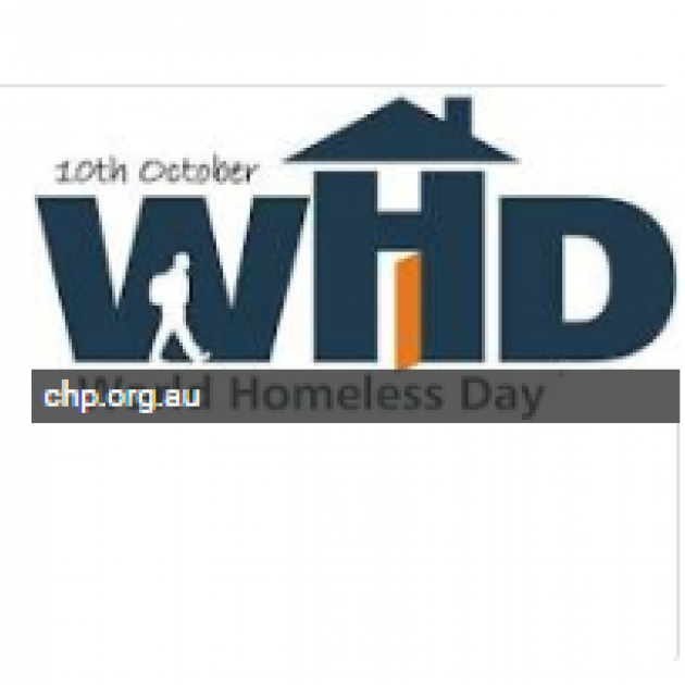 world homeless day logo