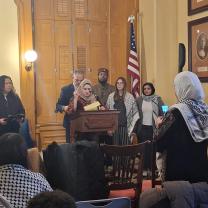 People testifying at Statehouse