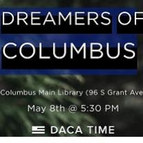 Words Dreamers of Columbus and details of event