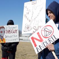 People protesting