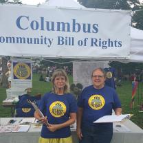 People tabling for the Bill of Rights