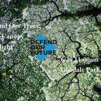 Trees and words Defend Our future