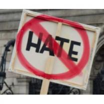 No hate sign