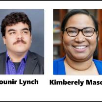 Mounir Lynch and Kimberly Mason