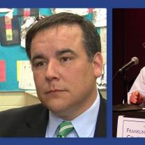 Mayor Ginther and Joe Motil