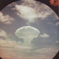 Mushroom cloud in a circle