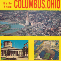 Images from Columbus postcard