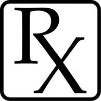 Big black letters a R and a X attached to each other with black box around it