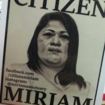 Miriam Vargas and words Citizen Miriam