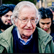 Gray haired white man