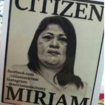 Miriam Vargas and words Citizen Miriam