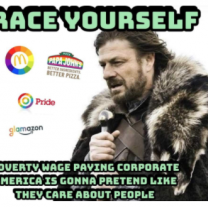 Companies taking over Pride month