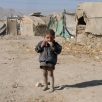 Young Afghan boy