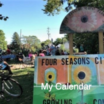Sign in front of farm