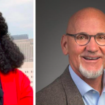 Adrienne Hood and Joe Motil