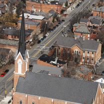 Aerial view of German Village
