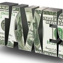 The word taxes made out of money