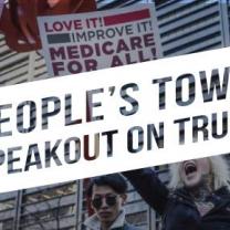 Banner - People's Town Hall Speakout