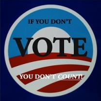 If you don't vote, you don't count