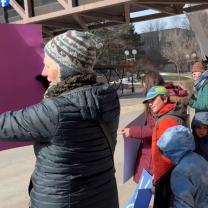 People protesting