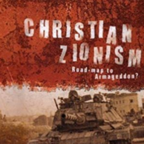 Military tank and words Christian Zionism