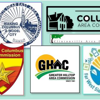 Area commission logos