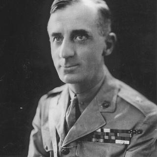White man in uniform