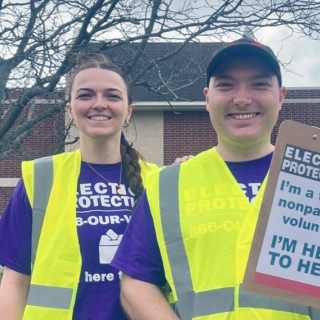 Two election rights activists